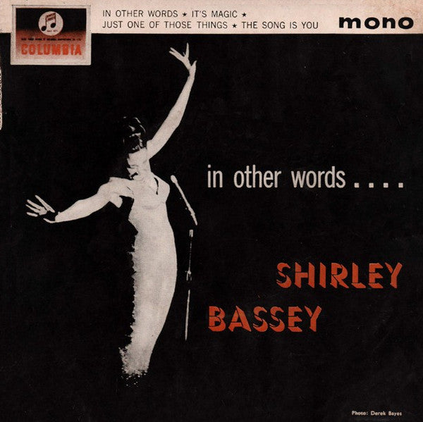 Shirley Bassey With Geoff Love & His Orchestra : In Other Words (7", EP, Mono)