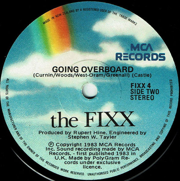 The Fixx : Saved By Zero (7", Single)