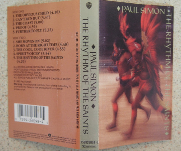 Paul Simon : The Rhythm Of The Saints (Cass, Album)