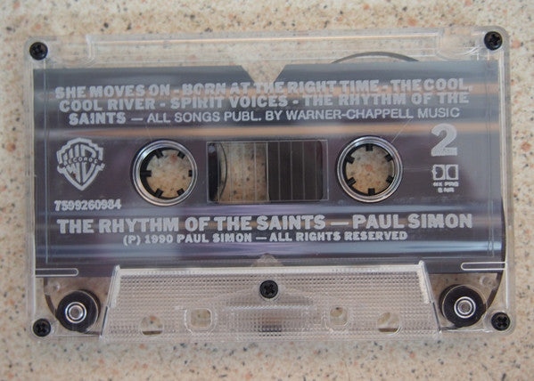 Paul Simon : The Rhythm Of The Saints (Cass, Album)