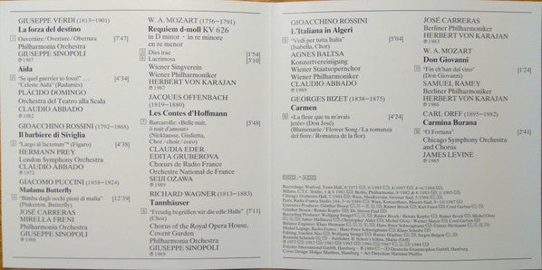 Various : The Opera Sampler (CD, Comp)
