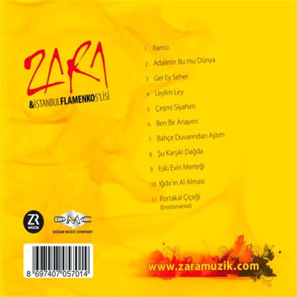 Zara (13) : Zara & İstanbul Flamenko 5'lisi (CD, Album)