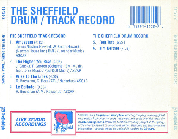 Various : The Sheffield Drum Record / The Sheffield Track Record (CD, Album)