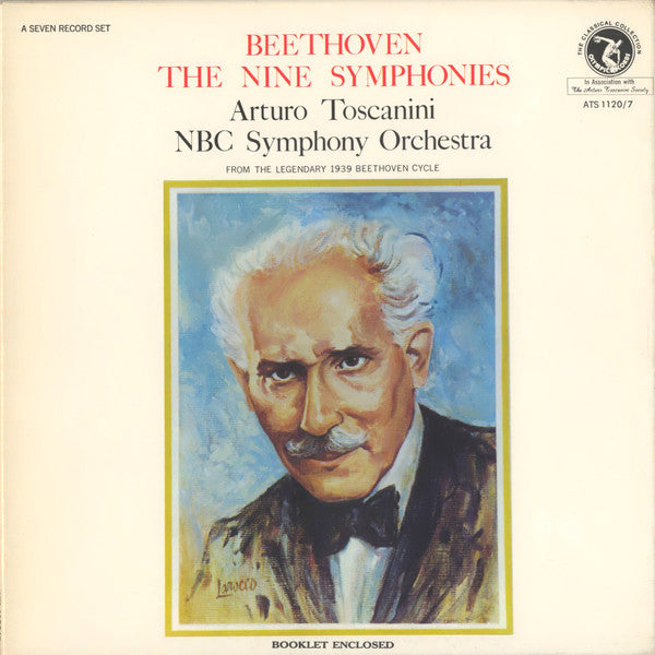 Beethoven*, Arturo Toscanini, NBC Symphony Orchestra : The Nine Symphonies (7xLP, Mono, RE + Box, Comp)