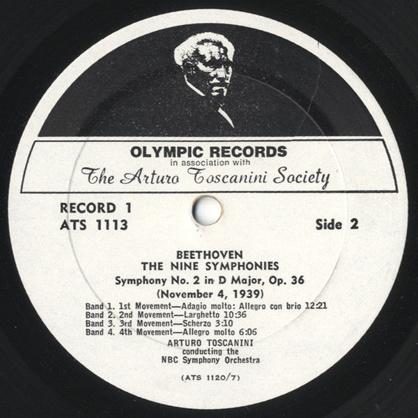 Beethoven*, Arturo Toscanini, NBC Symphony Orchestra : The Nine Symphonies (7xLP, Mono, RE + Box, Comp)