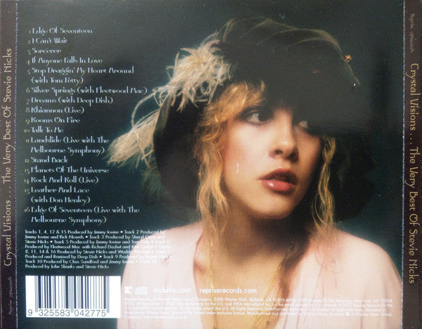 Stevie Nicks : Crystal Visions...The Very Best Of Stevie Nicks (CD, Comp)