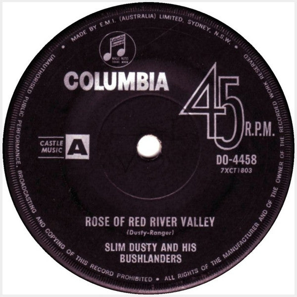 Slim Dusty And His Bushlanders : Namatjira (7", Single)
