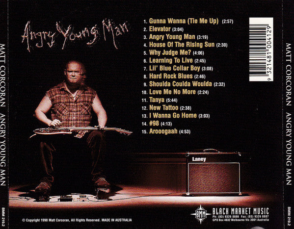 Matt Corcoran : Angry Young Man (CD, Album)
