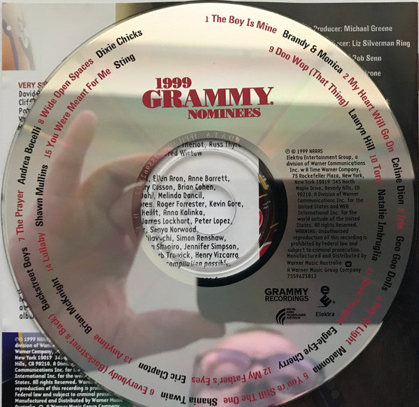 Various : 1999 Grammy Nominees (CD, Comp)