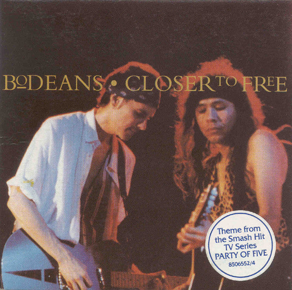 BoDeans : Closer To Free (CD, Single, Car)