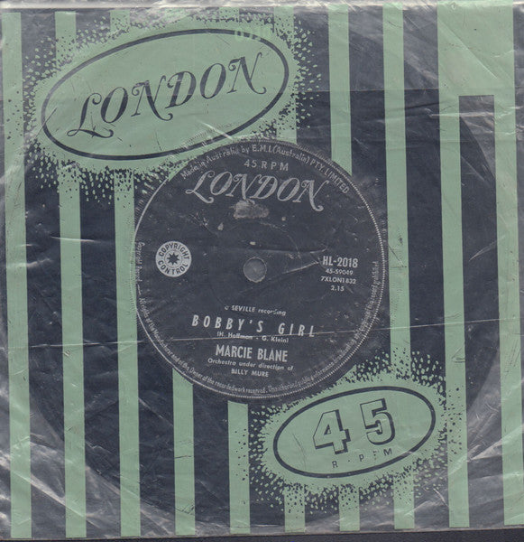 Marcie Blane : Bobby's Girl (7", Single)