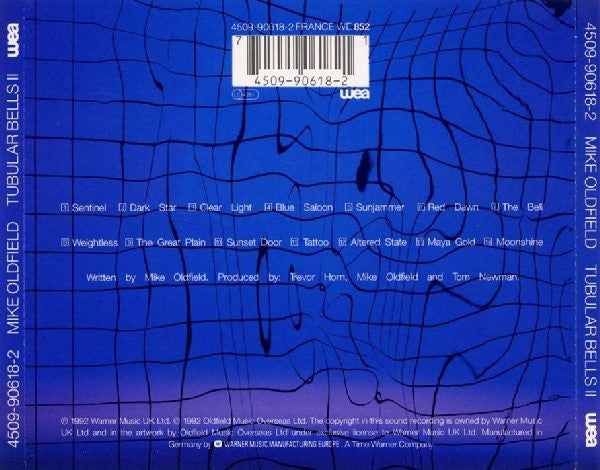 Mike Oldfield : Tubular Bells II (CD, Album)