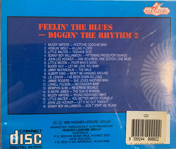 Various : Feelin' The Blues - Diggin' The Rhythm 2 (CD, Comp)