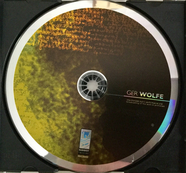 Ger Wolfe : Heaven Paints Her Holy Mantle Blue (CD, Album)