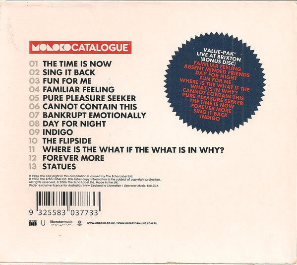 Moloko : Catalogue (2xCD, Comp, Ltd)