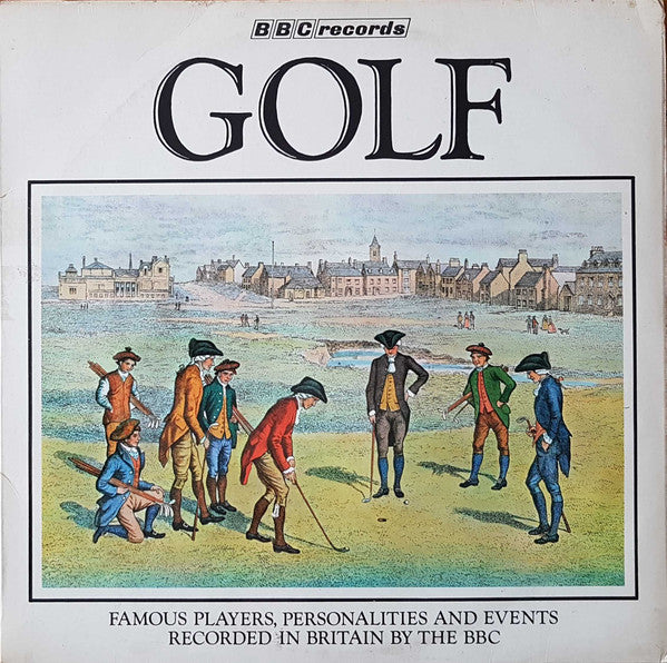 Various : Golf Famous Players, Personalities And Events (LP, Mono)