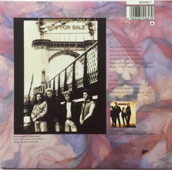 Cry Before Dawn : No Living Without You (7", Single)