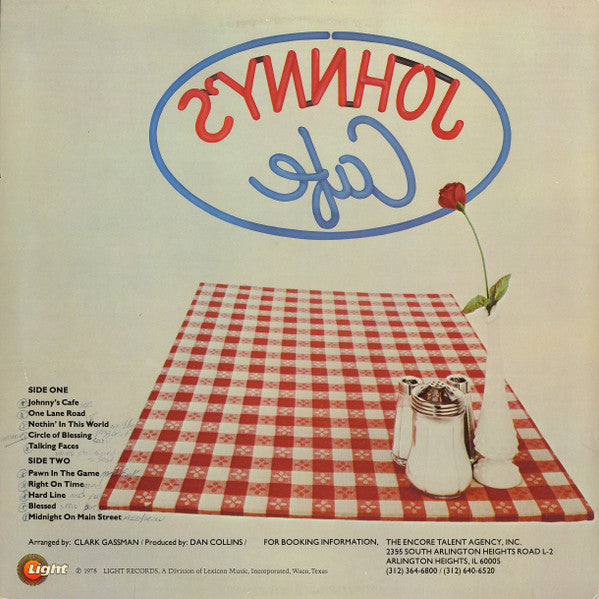 John Fischer (2) : Johnny's Cafe (LP, Album)