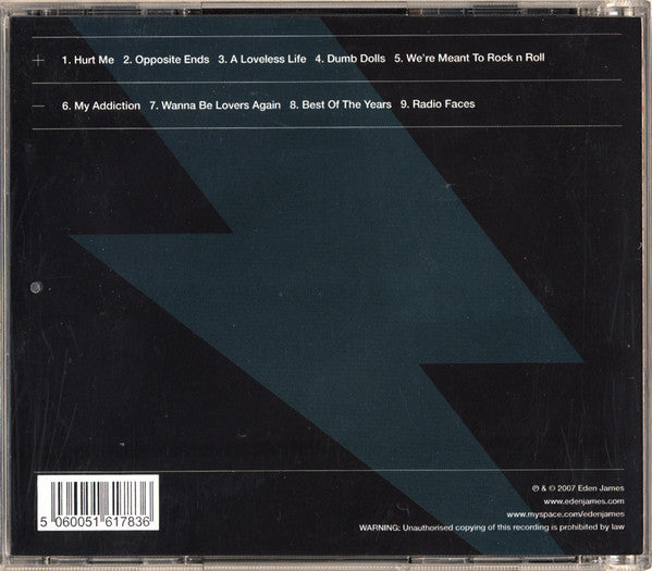 Eden James : Electric Charge (CD, Album)