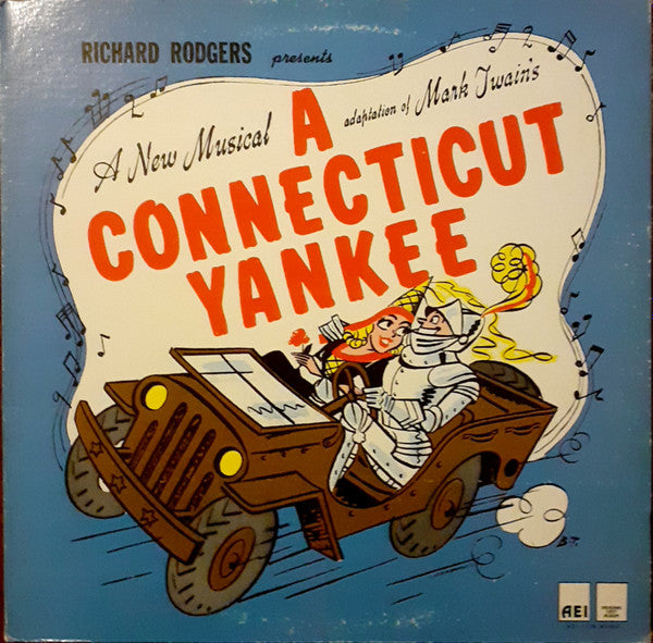 Rodgers & Hart - Vivienne Segal, Dick Foran, Julie Warren, Vera-Ellen, Robert Chisholm (2), Chester Stratton : A Connecticut Yankee (LP, Album, Mono, Gat)