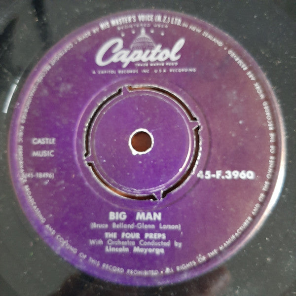 The Four Preps : Big Man (7", Single)