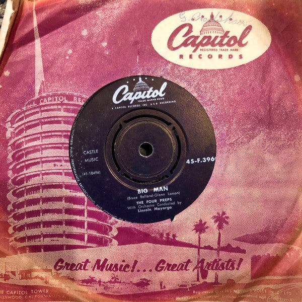 The Four Preps : Big Man (7", Single)