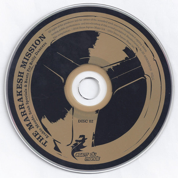 Various : Agent Du Monde Presents The Marrakesh Mission (2xCD, Comp + Box)