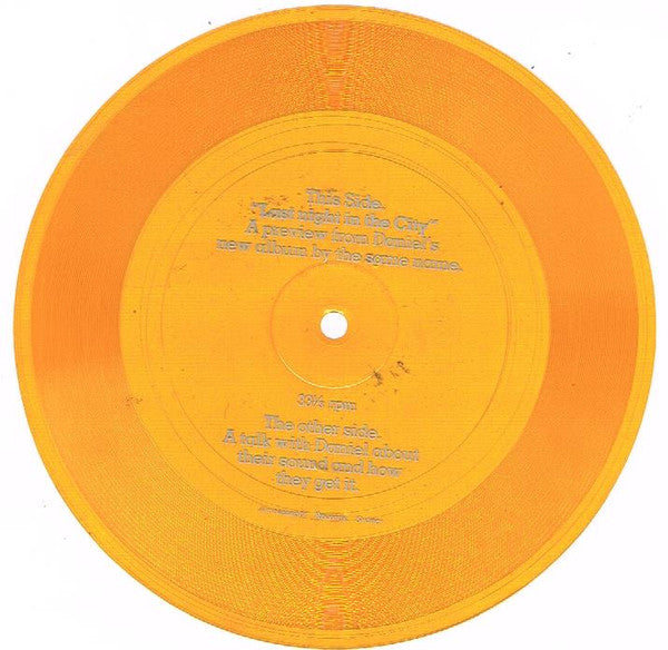 Daniel (15) : Last Night In The City (Flexi, 7", Yel)