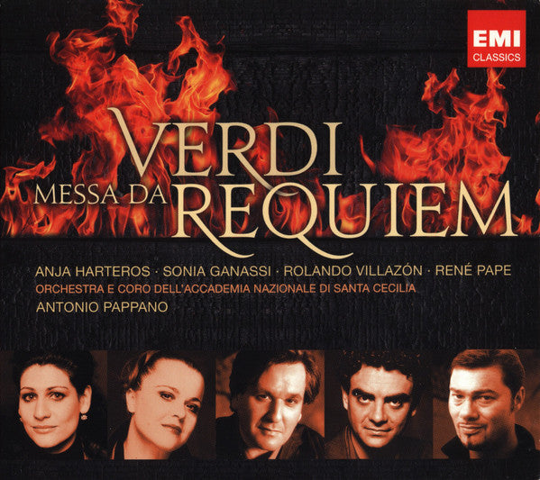 Giuseppe Verdi - Anja Harteros, Sonia Ganassi, Rolando Villazón, René Pape, Orchestra dell'Accademia Nazionale di Santa Cecilia, Antonio Pappano : Messa Da Requiem (2xCD, Album)