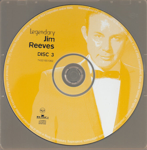 Jim Reeves : Legendary (3xCD, Comp)