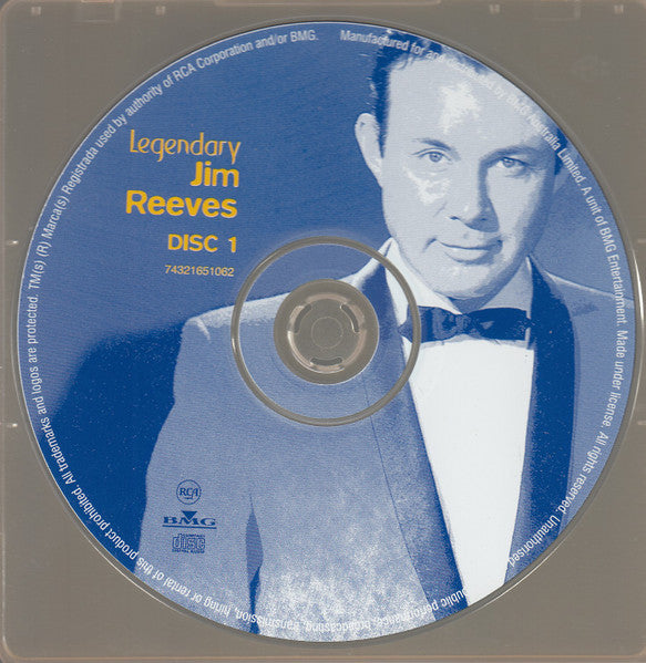 Jim Reeves : Legendary (3xCD, Comp)
