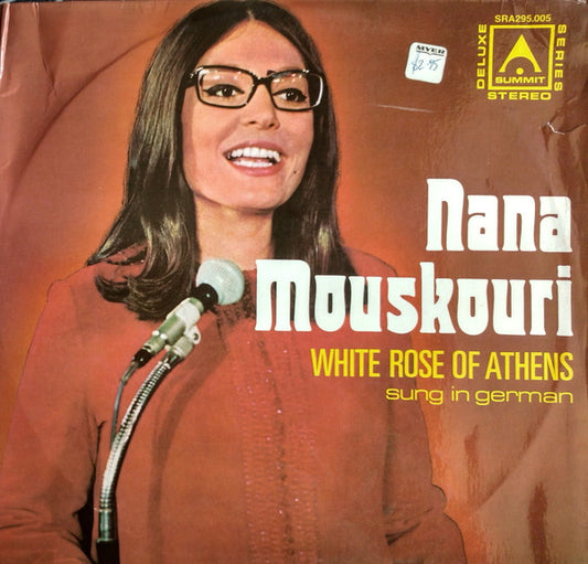 Nana Mouskouri : White Rose Of Athens, Sung In German (LP, Comp, Gat)