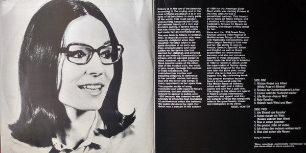 Nana Mouskouri : White Rose Of Athens, Sung In German (LP, Comp, Gat)