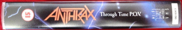 Anthrax : Through Time P.O.V. (VHS, PAL)