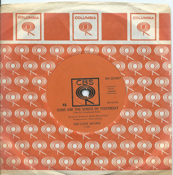 The Love Affair : Everlasting Love (7", Single)