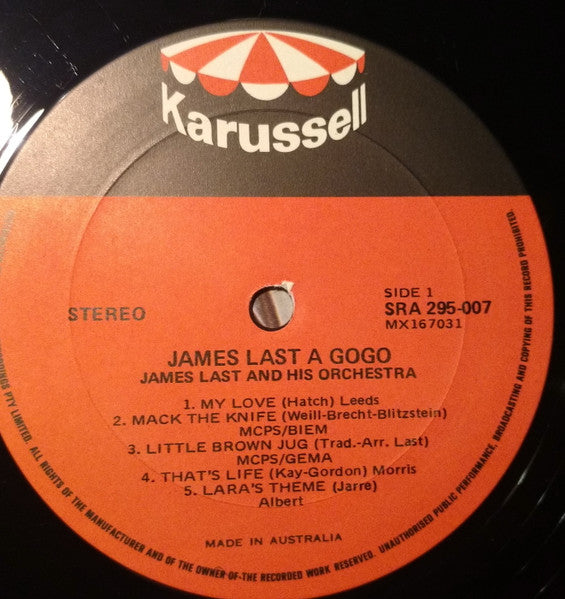 James Last : James Last A Gogo (LP, Comp)