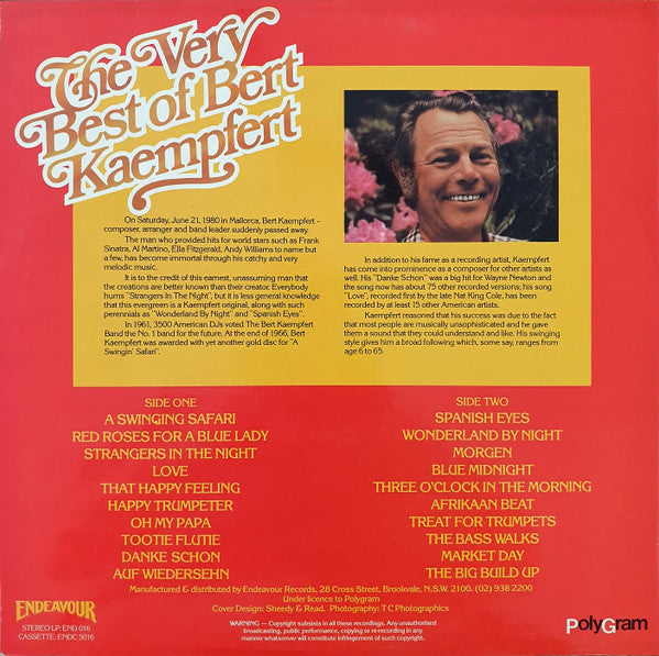 Bert Kaempfert : The Very Best Of Bert Kaempfert (LP, Comp)