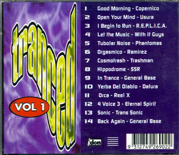 Various : Tranced Vol 1 (CD, Comp, RE, SMA)