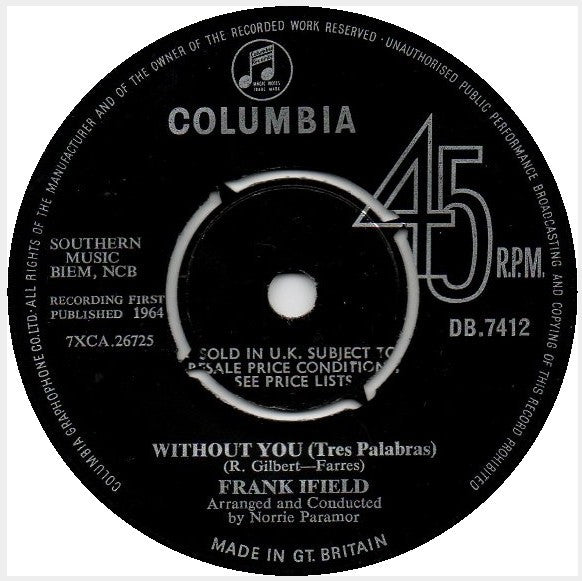 Frank Ifield : Don't Make Me Laugh (Don't Make Me Cry) (7", Single)