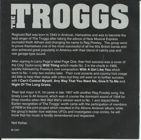 The Troggs : Love Is All Around (CD, Comp)