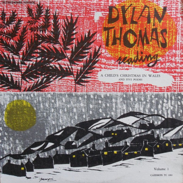 Dylan Thomas : Reading Volume 1 (LP)