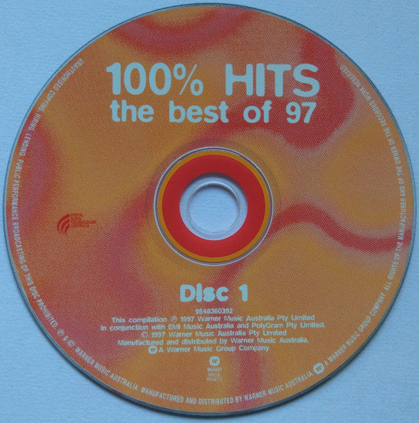 Various : 100% Hits The Best Of 97 (2xCD, Comp)