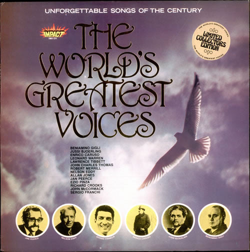 Various : The World's Greatest Voices (LP, Comp)