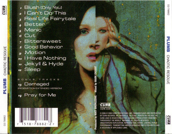 Plumb : Chaotic Resolve (CD, Album)