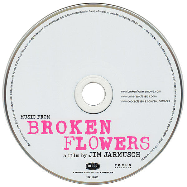 Various : Music From Broken Flowers (CD, Comp)