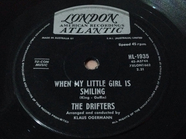 The Drifters : When My Little Girl Is Smiling / Mexican Divorce (7", Single)