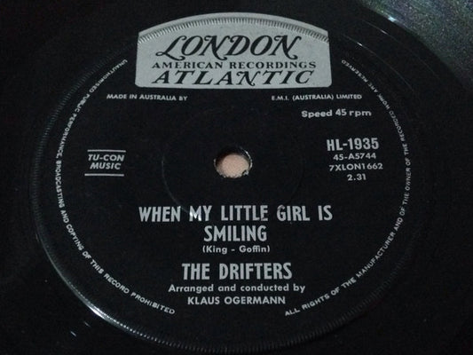 The Drifters : When My Little Girl Is Smiling / Mexican Divorce (7", Single)