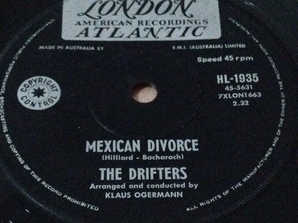 The Drifters : When My Little Girl Is Smiling / Mexican Divorce (7", Single)