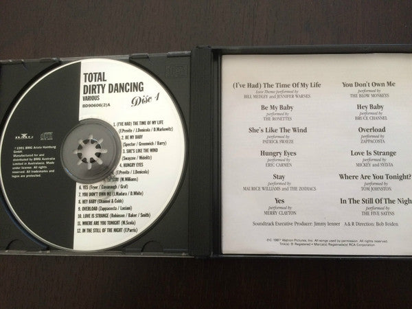 Various : Total Dirty Dancing (CD, Album, Comp + CD, Album, Comp + Comp)