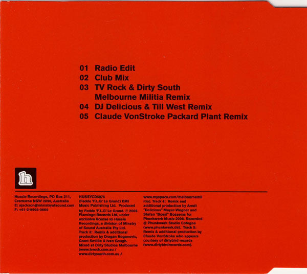 Fedde Le Grand : Put Your Hands Up For Detroit (CD, Maxi)